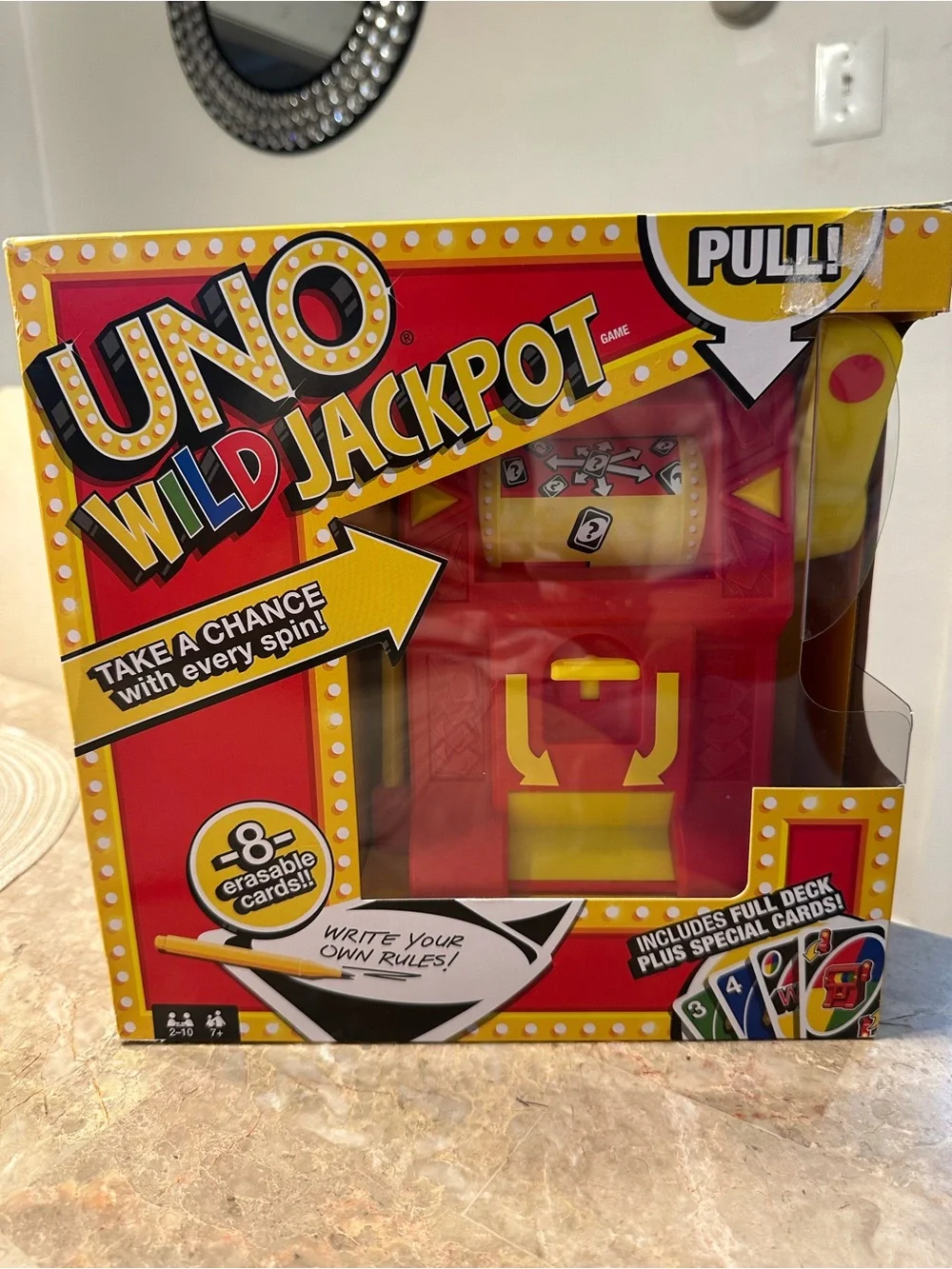 Uno Wild Jackpot Roulette Card Game